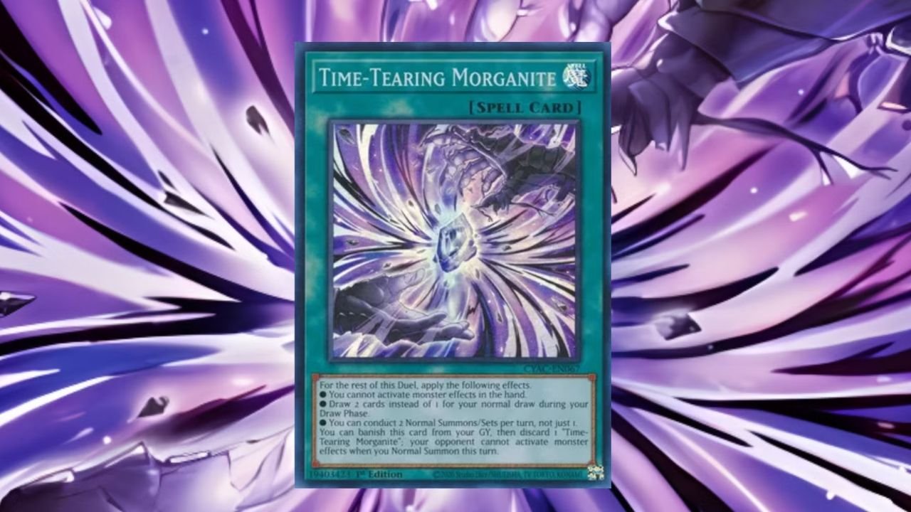 Time Tearing Morganite and Playing Hand Traps in the Same Deck